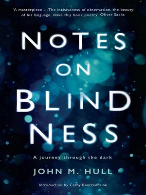 cover image of Notes on Blindness